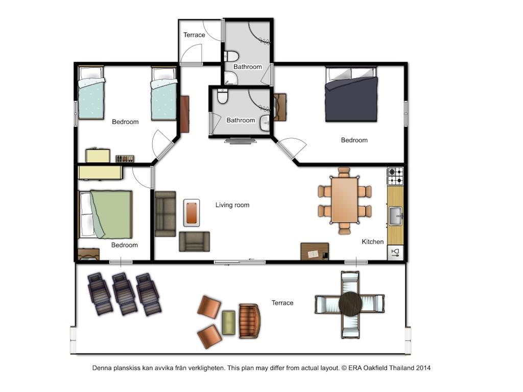 Sea Breeze House Villa Mae Phim Exterior foto